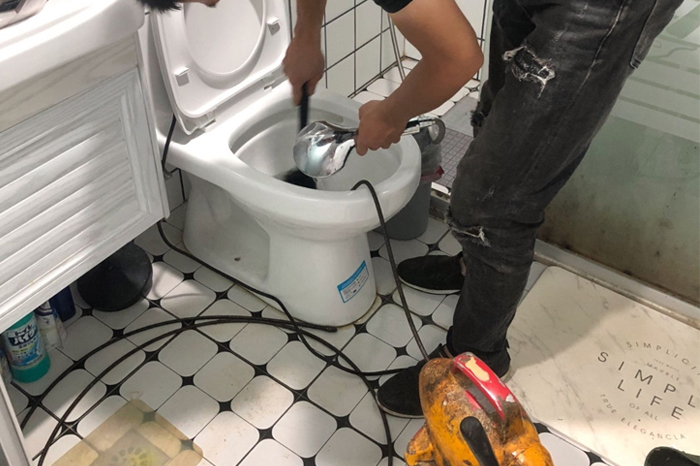 荣成疏通下水道