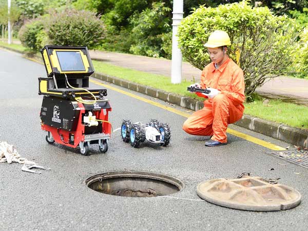 荣成管道机器人检测